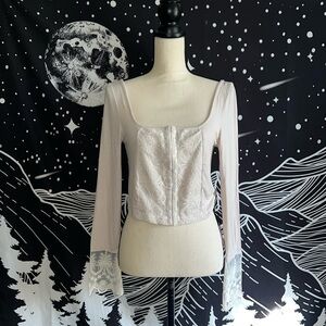 Cider Long Sleeve Lace Top